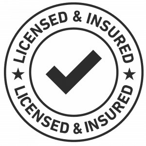 licensed and insured painting company badge
